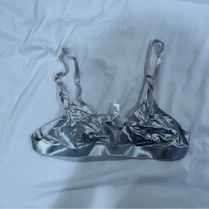 Silver Bralette